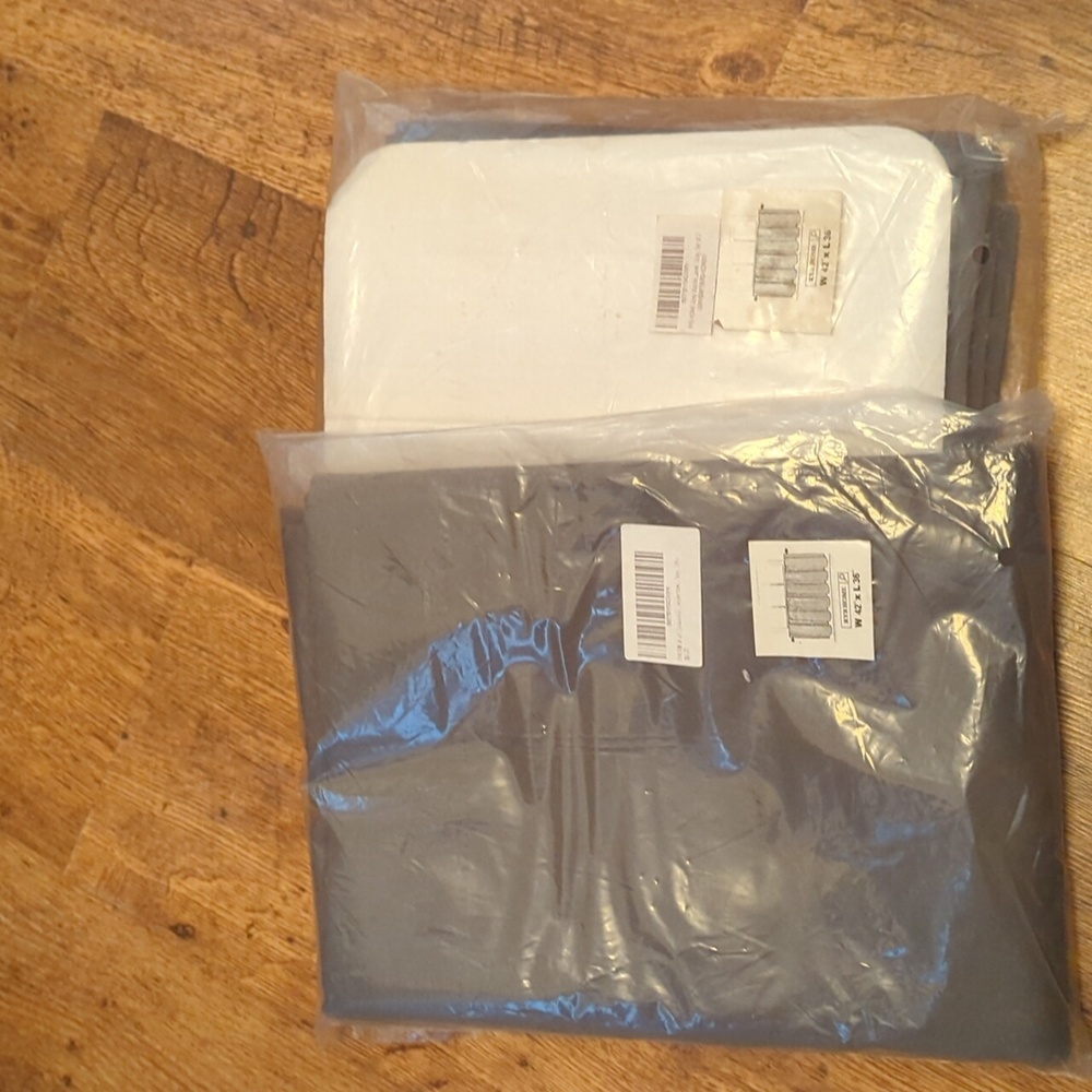 Grey curtains